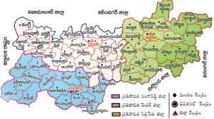 Medak, Sangareddy, Siddipet Maps