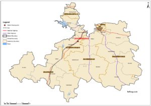 Shamshabad district map