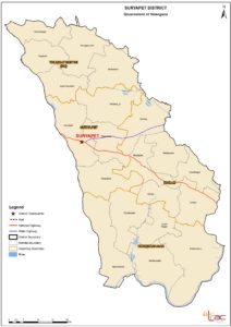 Suryapet District Map