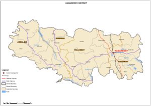 Kamareddy district map