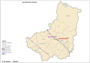 Mahabubabad map