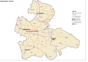 Nagarkurnool district map