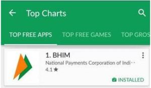 BHIM on Play Store