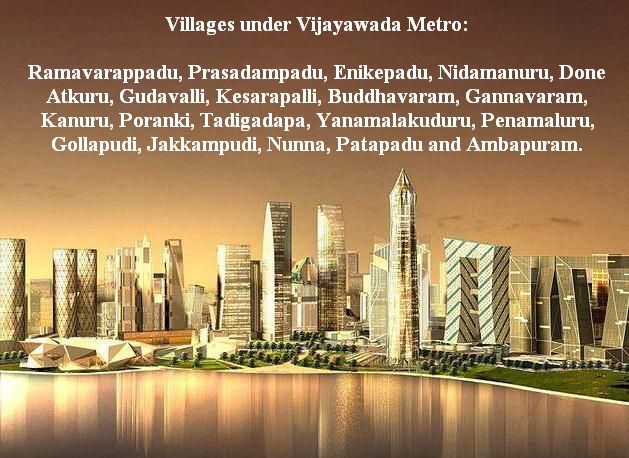 Vijayawada Metro City Area Villages