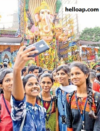 Selfie with Ganesha