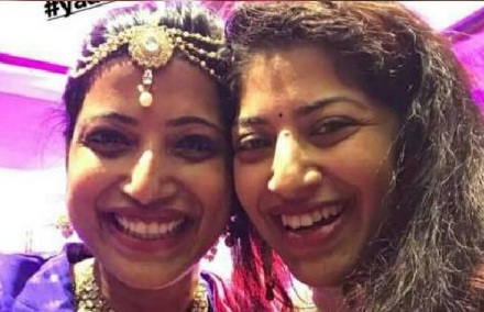 Amrapali with her sister