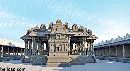Lord Balaji temple in AP Capital Amaravati
