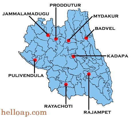 AUDA Kadapa Map