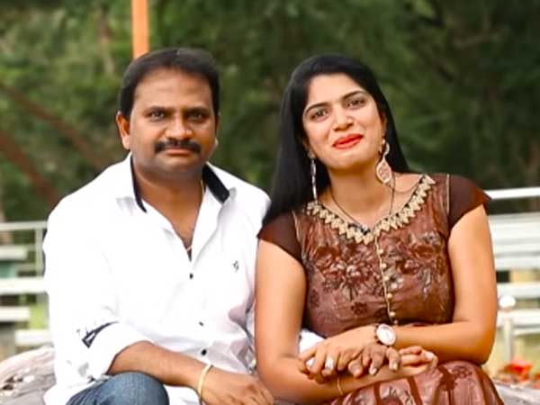 Deepthi of Big Boss with her husband and family