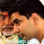Lokesh and Chandrababu Naidu