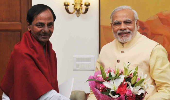 KCR and Modi
