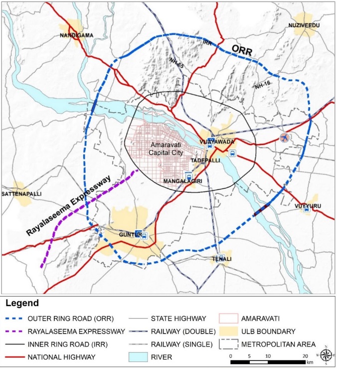 Amaravati ORR map new